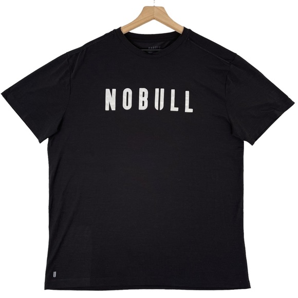 NOBULL Other - NoBull T Shirt Mens XL Black Lightweight Short Sleeve Crewneck Logo Tee